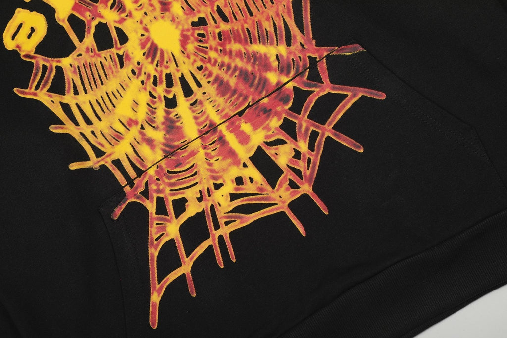 Sp5der Web Graphic Hoodie & Sweatpants Set — detail